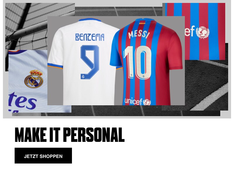Make it Personal. Shop official La Liga Shirts Now. 