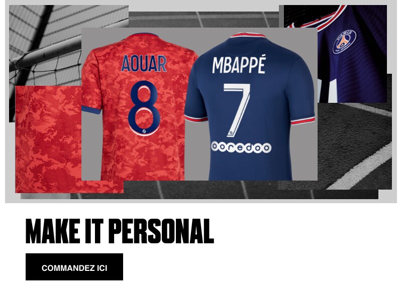 Make it Personal. Shop official Ligue 1 Shirts Now. 