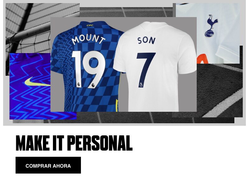 Make it Personal. Shop official Premier League Shirts Now. 