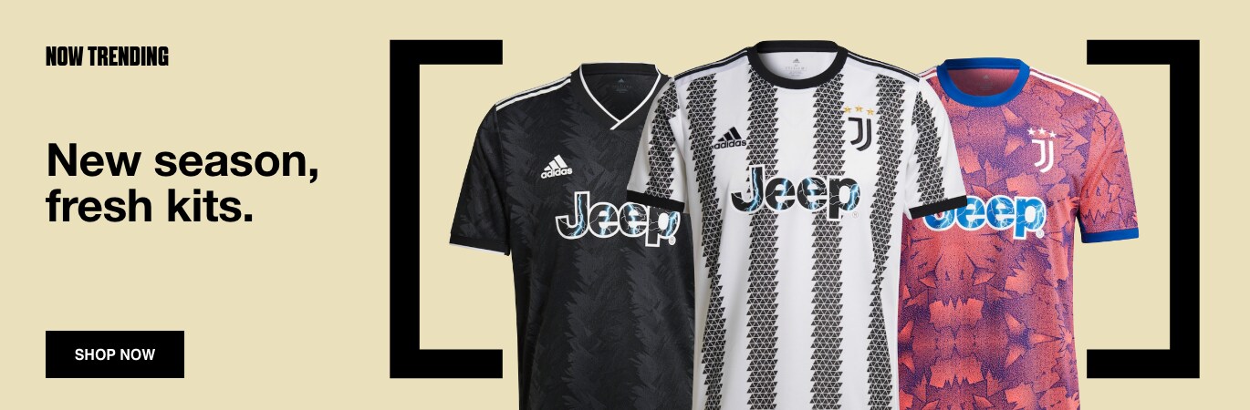 New Year. New Fit. Get your official Juventus shirt for a fraction of the price. Shop now. 