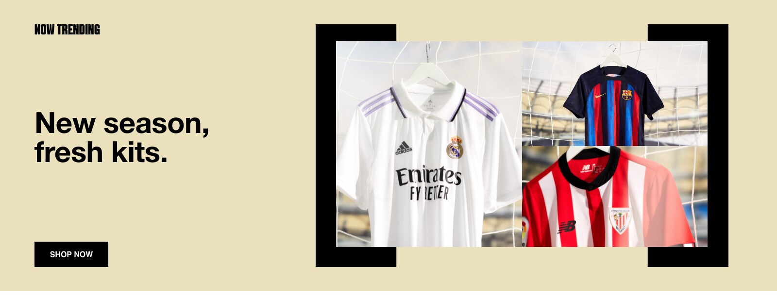 New Season, Fresh Kits.Get your official La Liga shirt. Shop Now. 