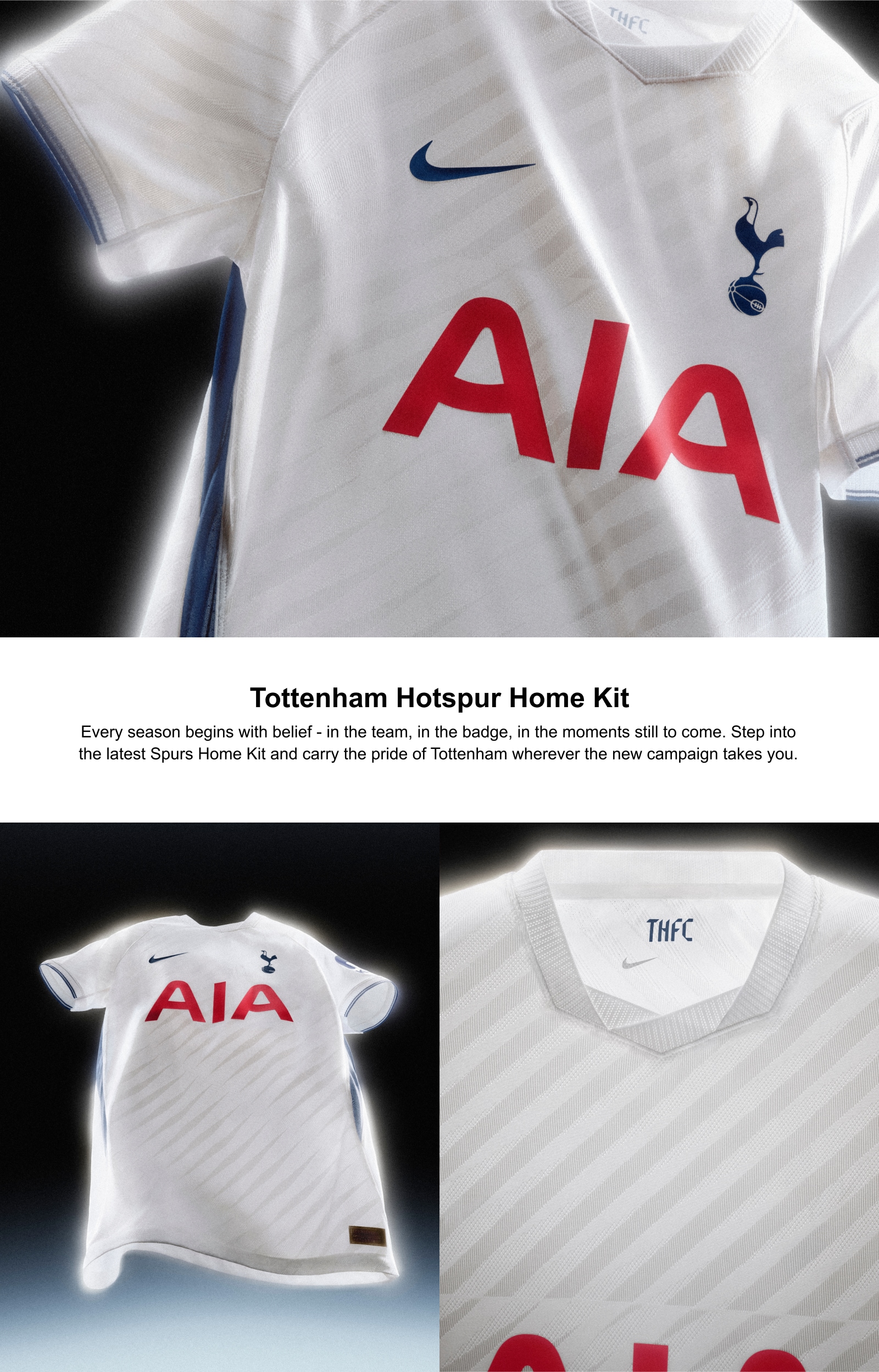 Tottenham Hotspur Home Kit