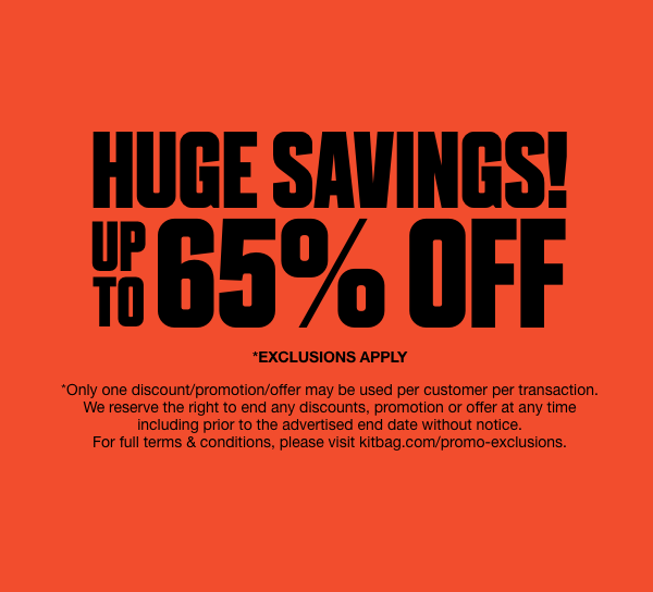 Up To 65% OFF * Exclusions Apply