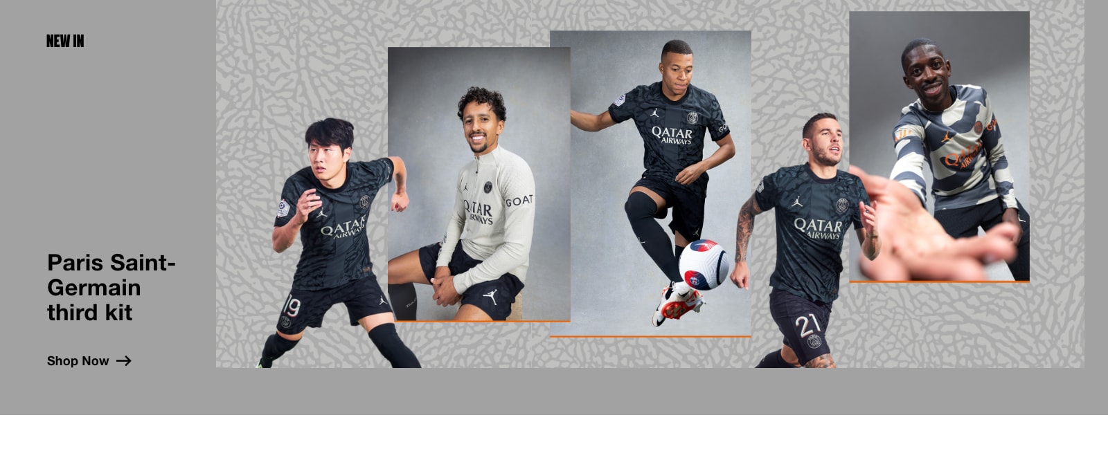 NEW IN PSG THIRD KIT. SHOP NOW.