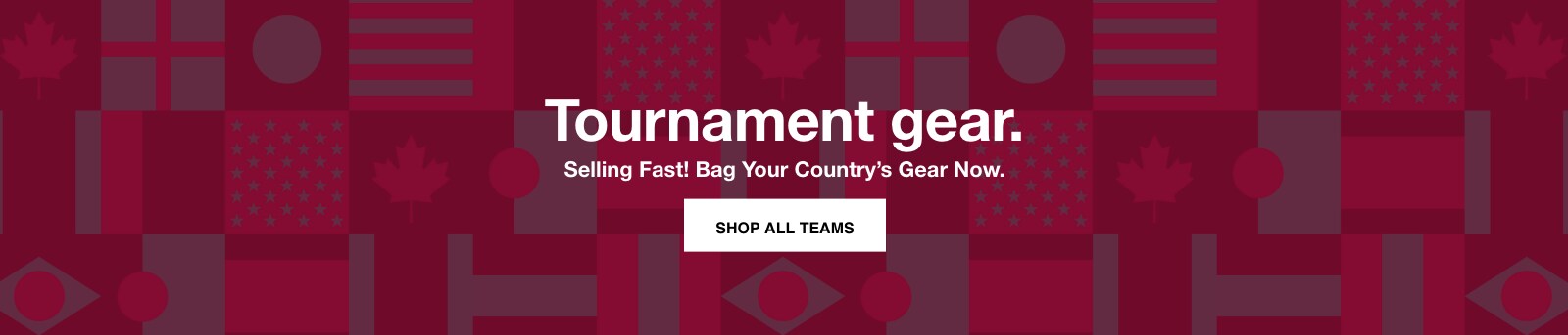 Bag Your Country's Gear Now