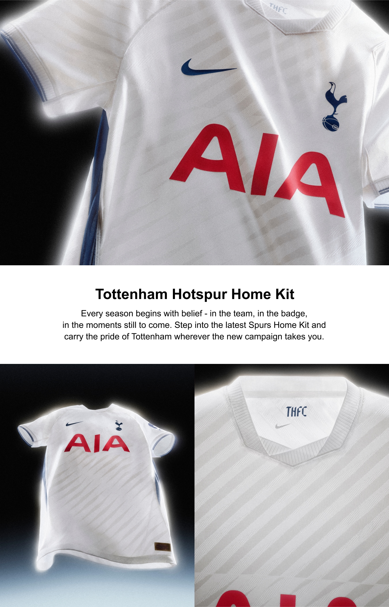 Tottenham Hotspur Nike Home Stadium Shirt 2026-27