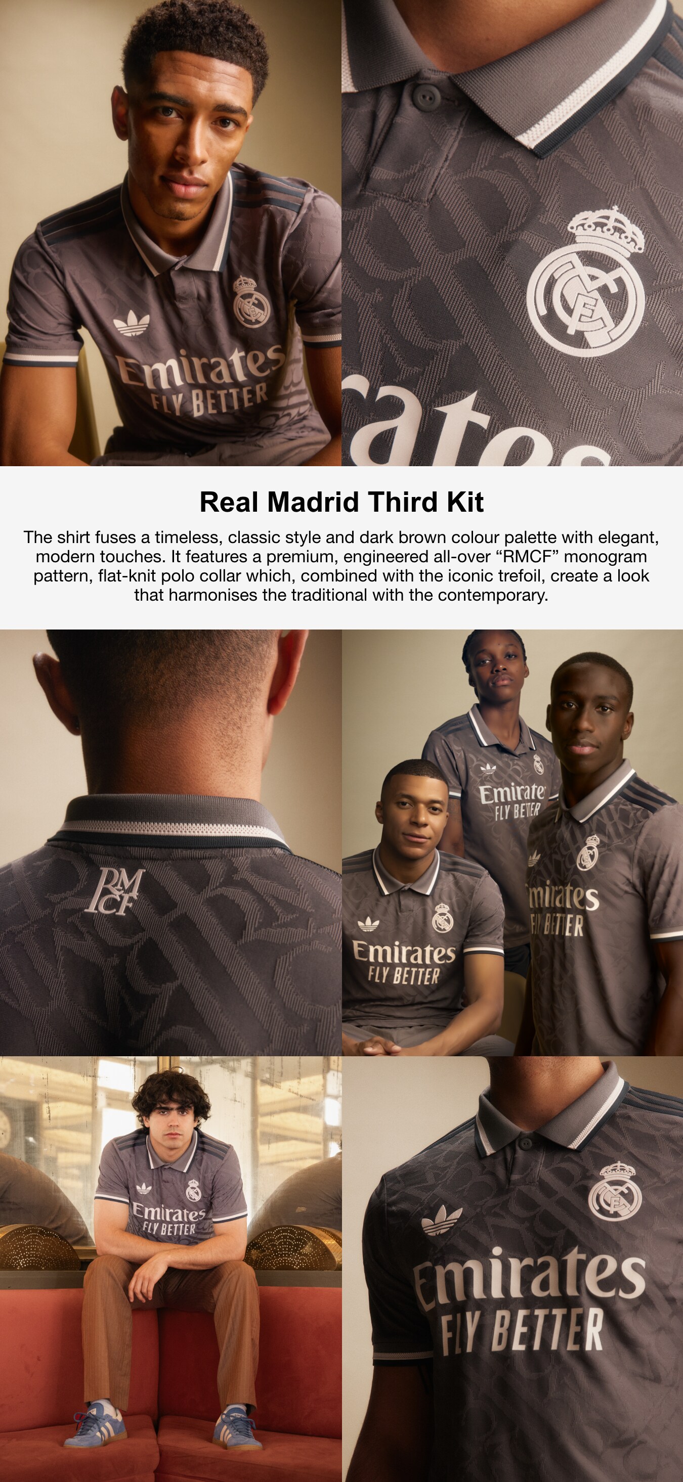 Real Madrid adidas Third Authentic Shirt 2024-25