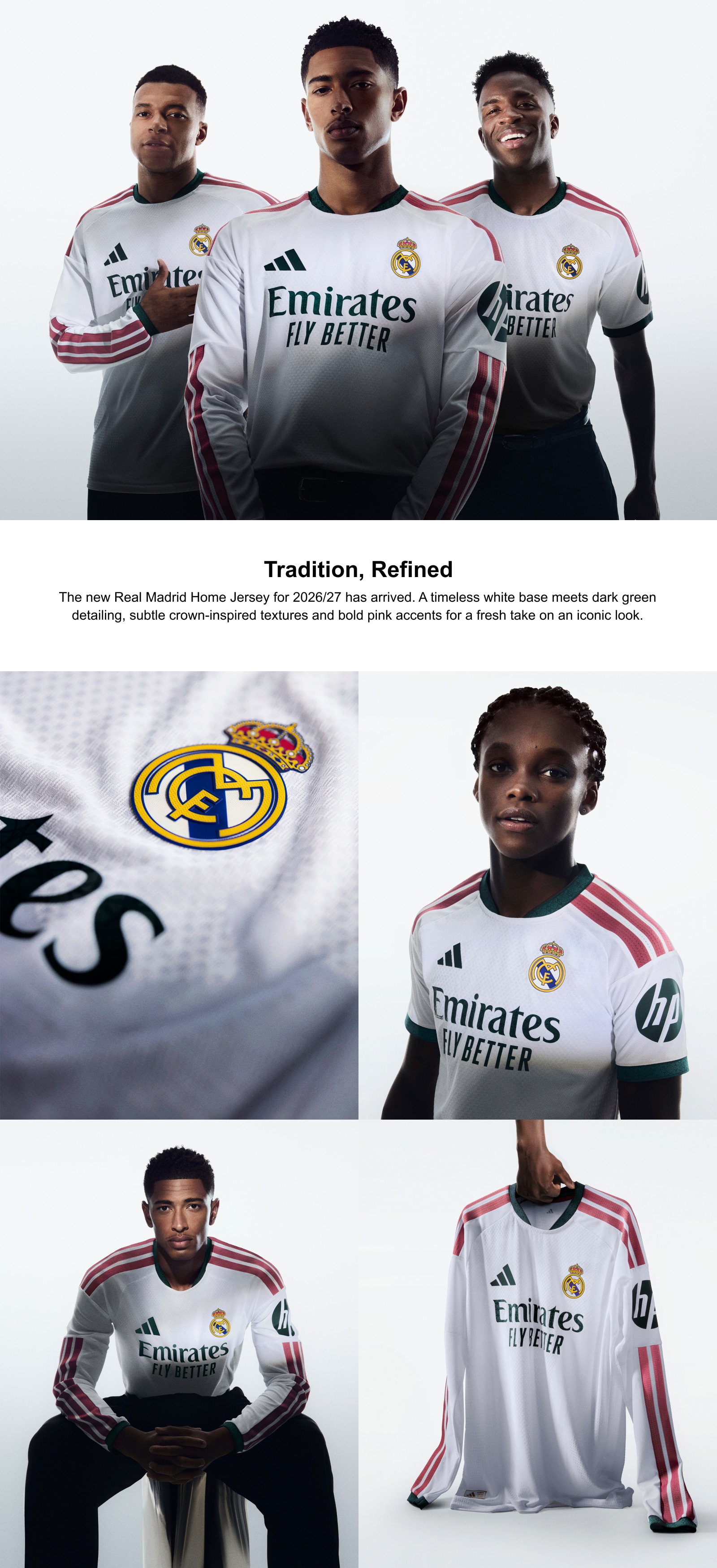 Real Madrdid Home Kit 26/27